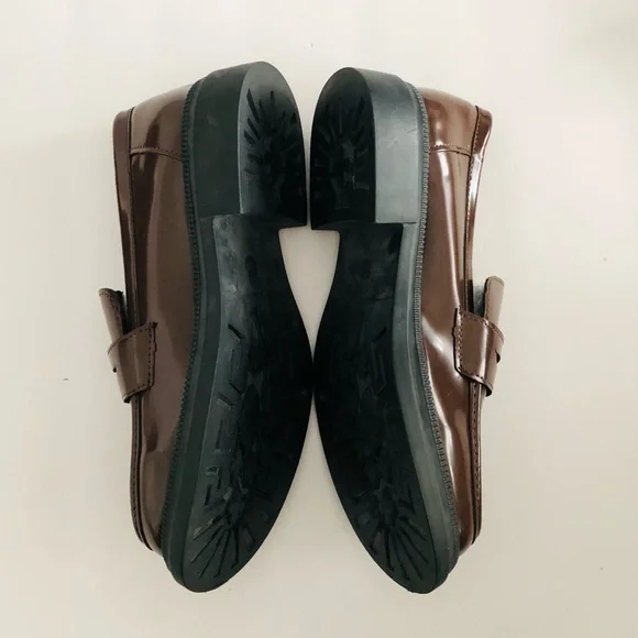 Chunky Siwette Penny Loafers 10.5 - Picture 3 of 5